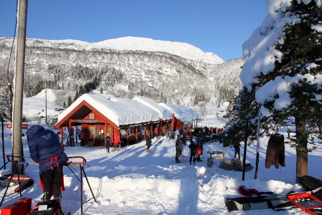 Hardanger Feriesenter Sjusete Βίλα Norheimsund Εξωτερικό φωτογραφία
